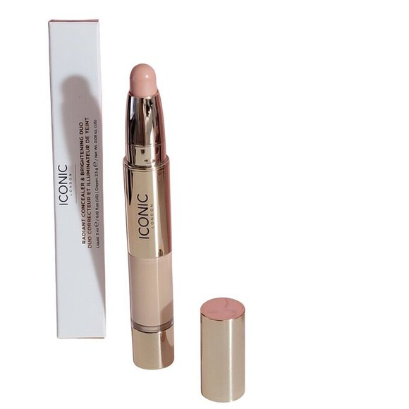 ICONIC LONDON Radiant Concealer & Brightening Duo WARM FAIR 2-in-1 - Picture 2 of 9